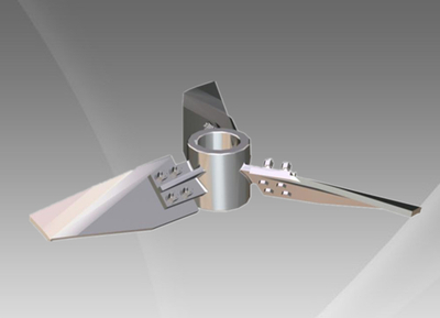 2507双相钢立式（顶入式）搅拌器